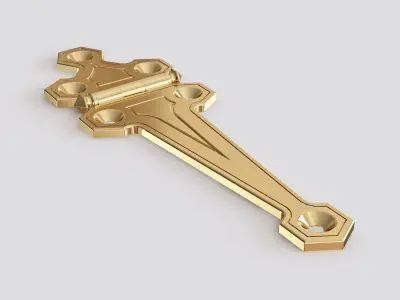 Door hinge vol 03 3D model