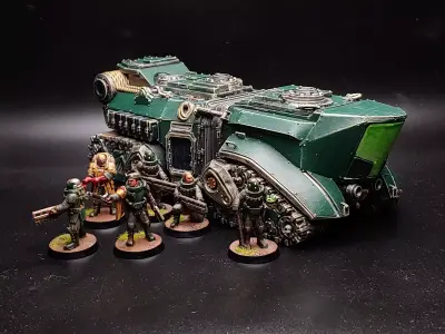 Landshark Armored Transport 3D print model