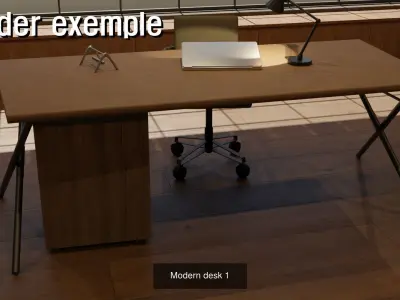 Furniture collection 1 3D Model Pack