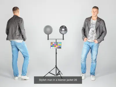 City street style people 29 3D Model Pack