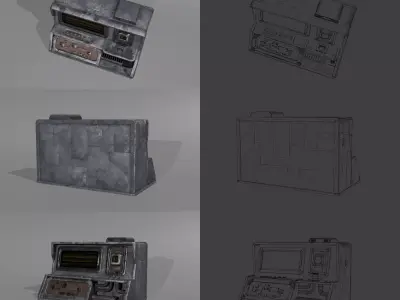 Nod-Krai Genshin 3d models for photo arts 3D model