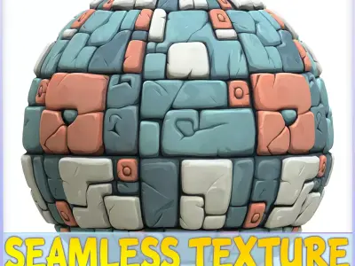 Stylized Wall Seamless Texture Texture 5