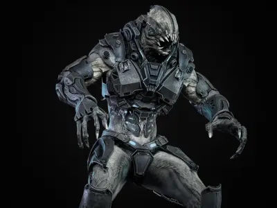 WestlandReaper5 Low-poly 3D model