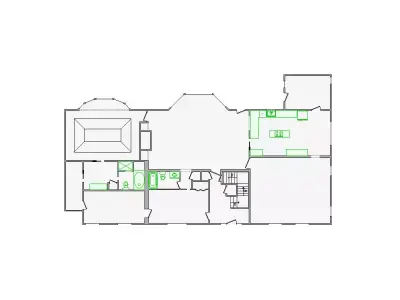  Detailed Interior Sketch - 4001-4500 SF - Xactimate 3D model