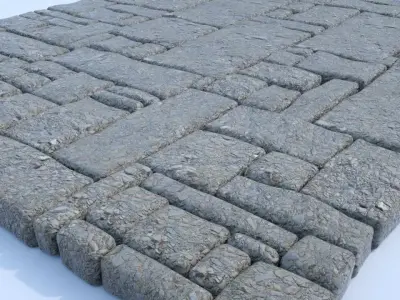 paving stones  Free 3D model