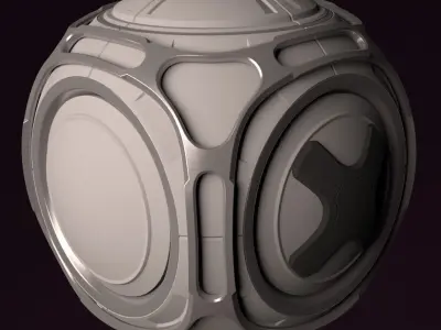 Escape Pod 3D model