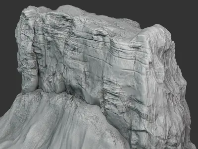 Tuwaiq Mountain Saudi arabia 3D print model