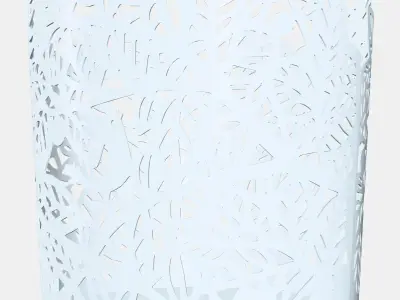 SAMVERKA tea light holder Low-poly 3D model