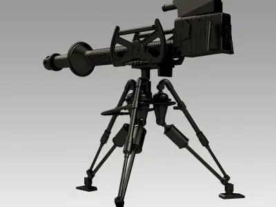 E-WEB heavy repeating Blaster - Star Wars Weapons 3D print model