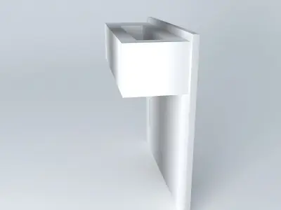 door handle lock Free 3D model