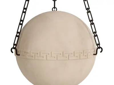 Vaughan Greenwich Globe Light 3D model