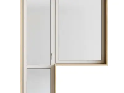 Windows set 3D model
