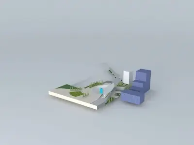 Minneapolis' Grand Central Station Free 3D model