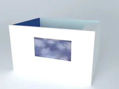 carolorkut box with window Free 3D model