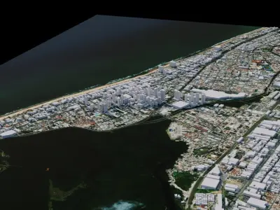 Recife - Brazil 3D model