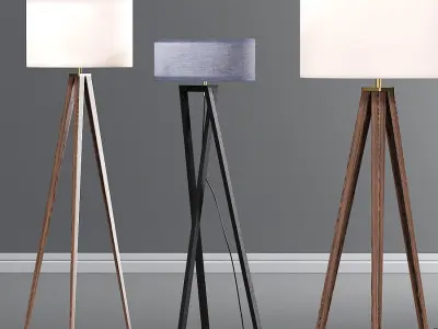 Modern Floor Lamps 3D model purchase