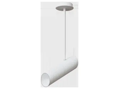 Ceiling lamp Link 1L black 3D model