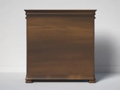 Mauritane 5 Drawer Combo Dresser 3D model