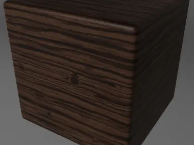 Free Seamless PBR Wood - Dark 002 Texture