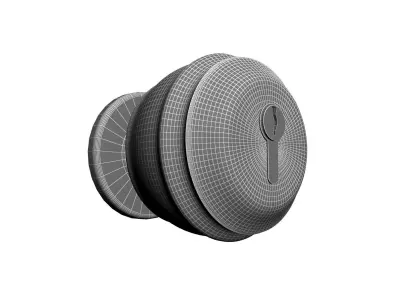 Door Handle 01 3D model