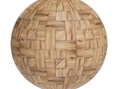 Wooden Parquet Texture Pack - 8K PBR - SBSAR Texture