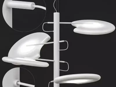 ALMA chandelier 3D model buy