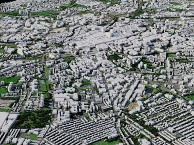 Leeds - England 3D model