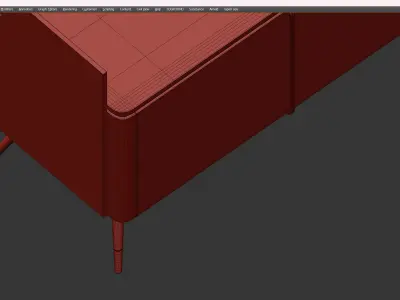 SM Living Couture Low-poly 3D model