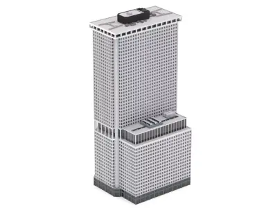 One New York Plaza 3D model