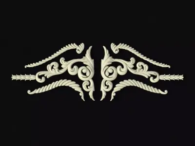 dekor ornament 3D model 171