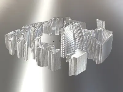 City 2 3D model