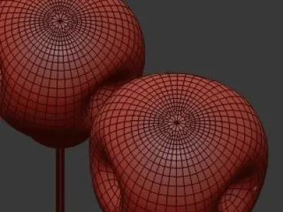 Untitled modern glass pendant lights 3D model