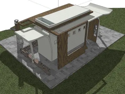 Creative Design-Holiday Cabin-021 3D model