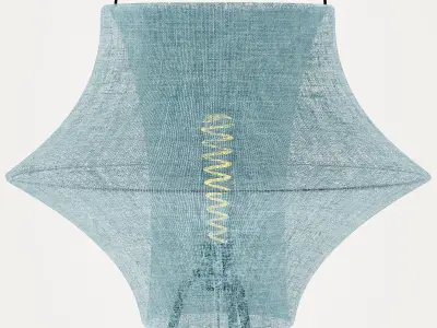 Floor lamp Ikea fyxnas 3D model