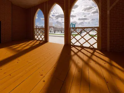 Iranian Garden 3D model