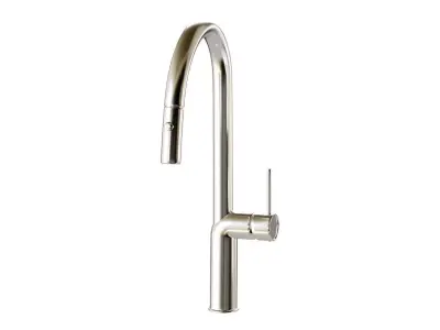 Granula 9010 stainless steel kitchen mixer 3D model