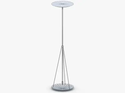 1487 - Hanging Lamp Low-poly 3D model