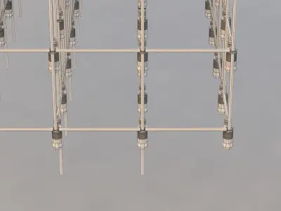 Universo Square Suspension 3D model