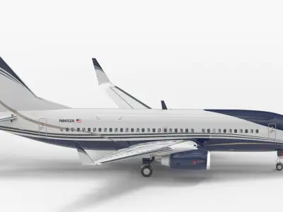  Boeing 737-700 with Interior Generic 