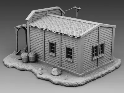 Antique Shop 3D print model