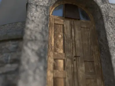 Stumholmen Light-house V2 Low-poly 3D model