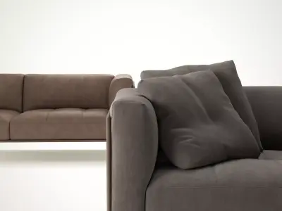 Rod Sofa 200 3D model
