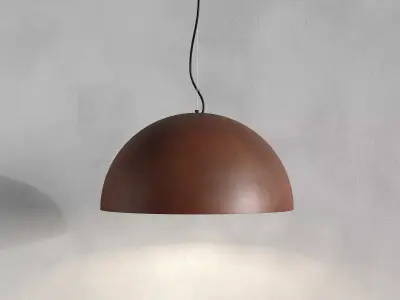 Luna Rossa Small Pendant Lamp 3D model