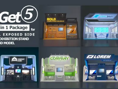 EXHIBITION STAND PACKAGE 03