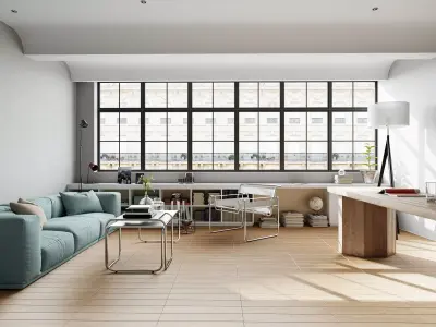 apartment interior scenes     3D model buy