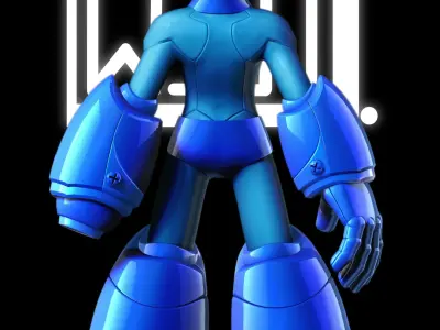 MEGA MAN N1 - LITTLE MACHINE WESM COLLECTION 3D print model