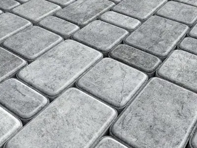 Paving decor n17 3D model