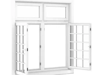 Plastic Window 1940mm x 2020mm 3D model