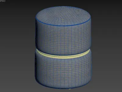 STOOL BUBBLY FOREST 3D model