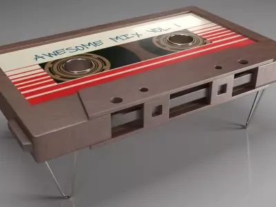 Coffee Table  Cassette mesa cassette 3D model